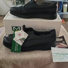Mason Shoes  Men’s 11.5 D Steel Toe Black Vintage New In Box