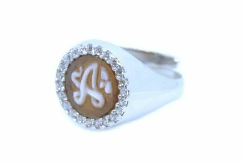 Anelli di lusso di argento in argento 925 parti su 1000