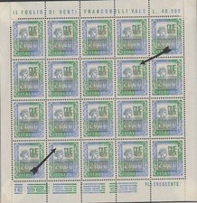 1979 Italie Turrita Bf Lire 2000 Variétés Centre S’Installe MNH MF93905