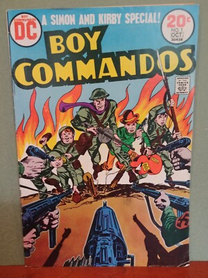 BOY COMMANDOS #1  , SIMON AND KIRBY SPECIAL DC    5.5