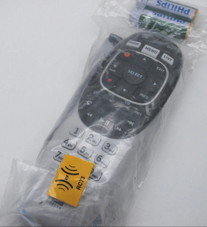 DIRECTV RC73 IR/RF REMOTE CONTROL FOR GENIE HR44 & CLIENT C41 W/BATTERIES NEW - Image 3 of 4