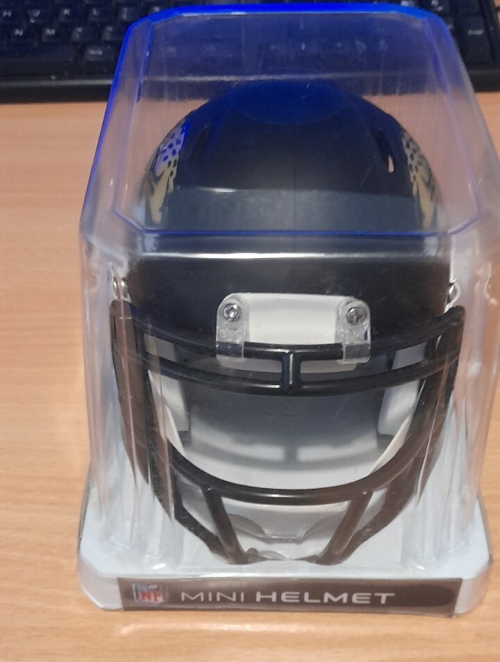 NFL Mini Helmet 2016 London Games Jacksonville Jaguars Riddell Speed New Sealed eBay