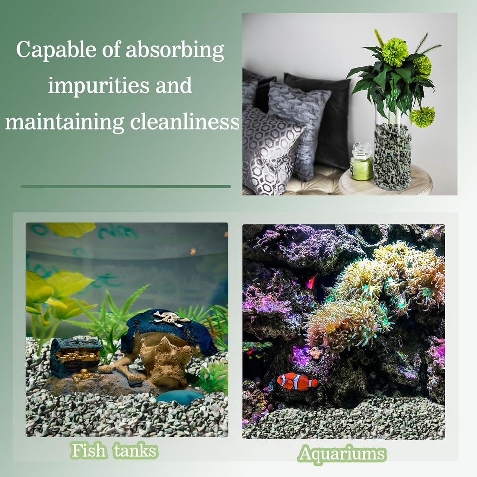 Zeolite Rocks Bulk 895G Green Zeolite Granules,Zeolites Stones