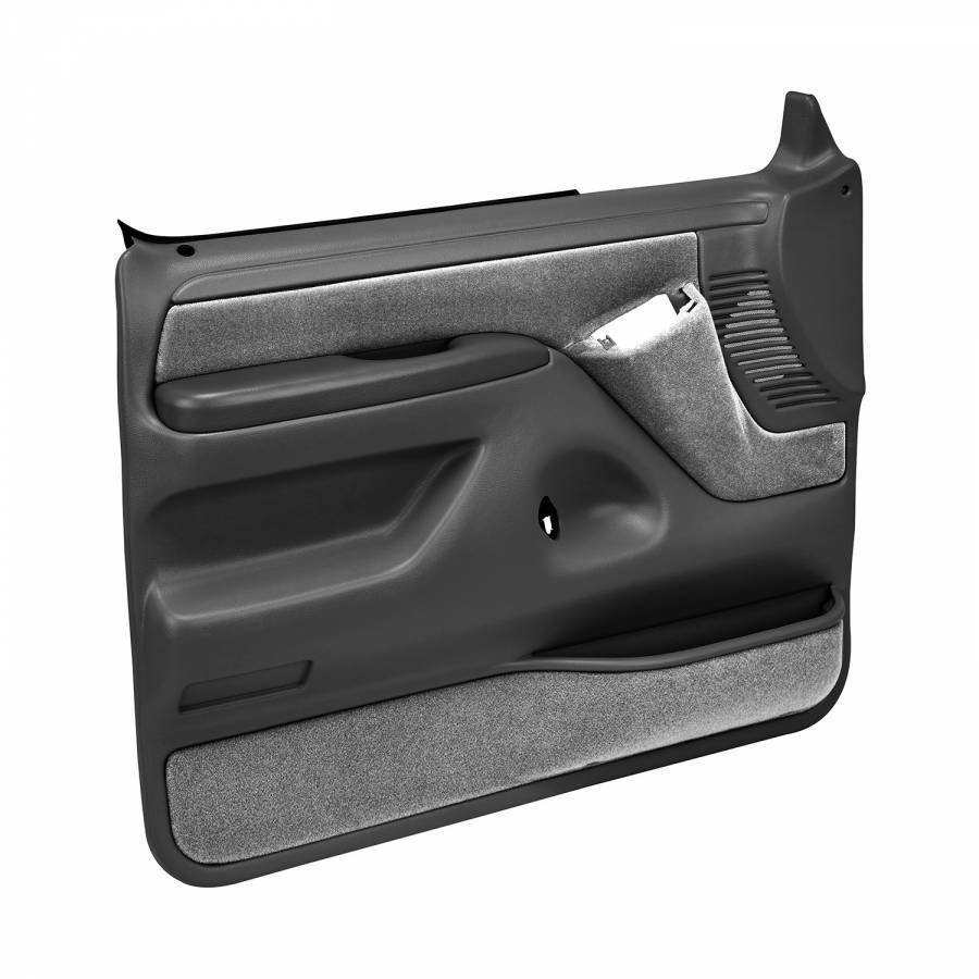 Coverlay 1292FDGR Dark Gray Replacement Door Panels For 2 Dr 9296