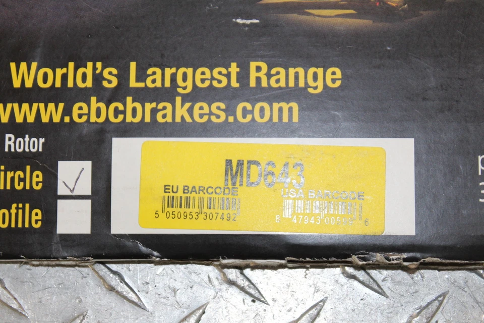 2011 TRIUMPH SPEEDMASTER   EBCREAR ROTOR BACK BRAKE DISC - Image 4 of 4