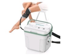Ice Machine for Knee After Surgery w/Quiet Pump Programmable Timer Cold Therapy