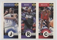 1996-97 Upper Deck Collector's Choice Mini-Cards Jim Jackson Glenn Robinson 0b7