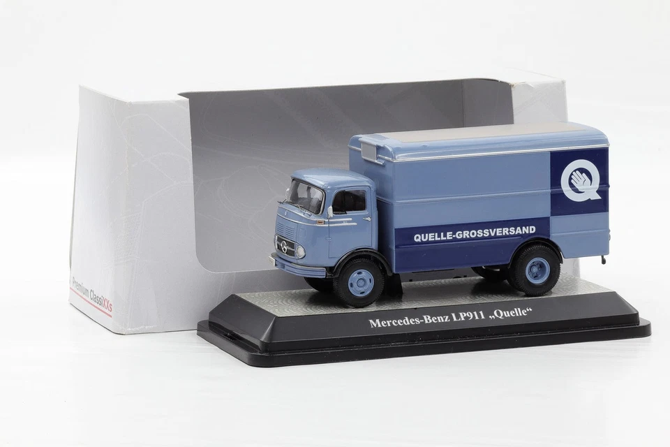 1:43 Premium Classixxs Mercedes-Benz LP911 Camion Fonte Grande Spedizione #12105 - Immagine 2 di 4