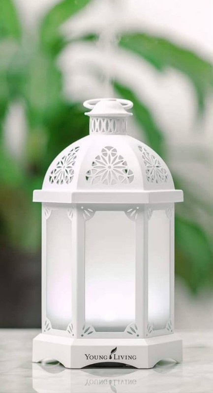 New In box Young Living, White Lantern Diffuser
