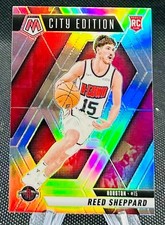 2024-25 Panini Mosaic City Edition Silver Holo Prizm Reed Sheppard Rc #276