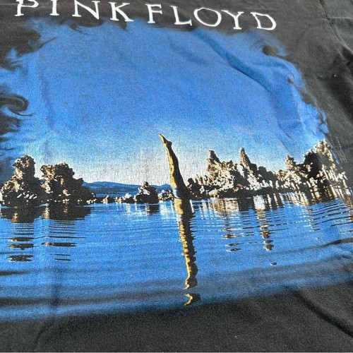 Vintage Pink Floyd Shirt Mens Large Black Y2K Wish You Were Here Band Tee 2000s, Size L, $115 - Photo 3