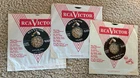 3 Piece LOT 45 RPM * ELVIS PRESLEY * RCA ORIGINAL 1st Pressing * Horizontal Line