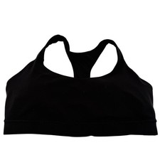Lululemon Black Racerback Padded Sports Bra Size 12