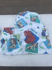 Vintage 2 Piece Tarzan Sheet Set- Disney - 90...