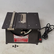 Dremel 4" Table Saw Hobby / Craft Saw Model 580 - Tested