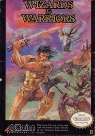 Nintendo NES Spiel - Wizards & Warriors 1 PAL-B Modul