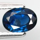 0.57ct.TOP QUALITY VIVID BLUE SAPPHIRE THAILAND NORMAL HEATED OVAL SHAPE VVS