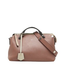 Fendi By the Way 2-Way Handbag/Shoulder Bag 8BL124 Pink Leather Wo... GZl1fdjw