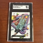 2023 Topps Cosmic Chrome Basketball White Hole Refractor LaMelo Ball #17 SGC 9