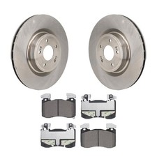 Quiet Ceramic Brake Rotors for Kia Stinger 2018-2022 oeU9 Front OEM Like