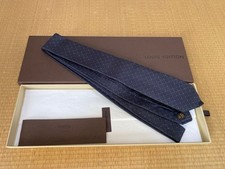 Louis Vuitton Dot Pattern Tie Mens Used Excellent Condition