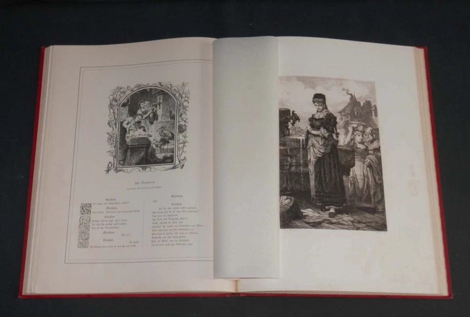 GOETHE Faust I. illustr. Liezen Mayer Radierungen Holzschnitte Prachtband 1890 - Bild 2 von 4