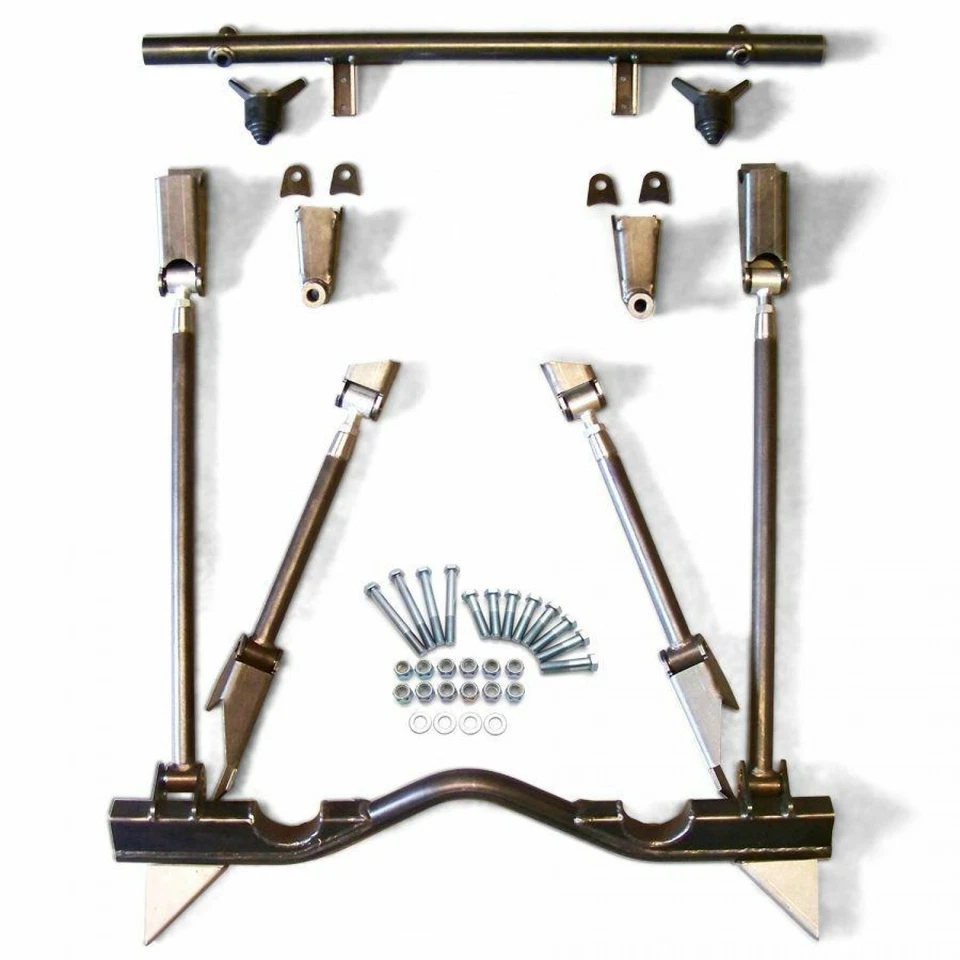 1955-57 Chevy Bel Air Triangulated 4-Link Suspension Kit w/o Coil-over Shocks GM - Image 2 of 4