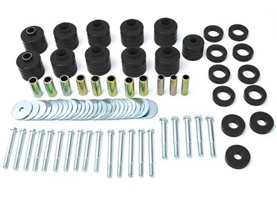Karosserie Gummi +1'' = 25mm Karosseriebuchsen Polyurethan Jeep CJ 76-79