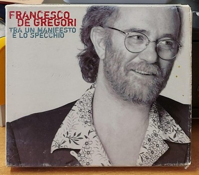 CD FRANCESCO DE GREGORI ZWISCHEN EINEM PLAKAT UND DEM SPIEGEL 3 CD LIEFERUNG 48H MIT BRT