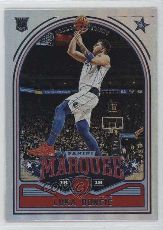 2018-19 Panini Chronicles Marquee Luka Doncic #255 Rookie RC