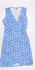 Joe Browns Women's Blue Floral Sleeveless Dress