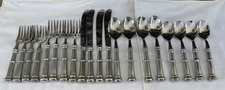 20 piece Kirk Stieff Old Annapolis PEWTER  Flatware Set