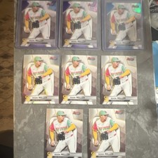 Bowman’s Best Mason Miller San Diego Padres Card Lot (8) Parallel/Variety