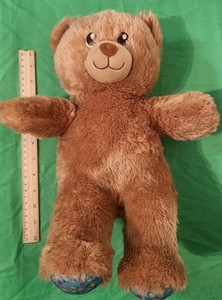 Build A Bear Workshop Happy Birthday Celebration Brown Teddy Bear Plush Toy 15"H