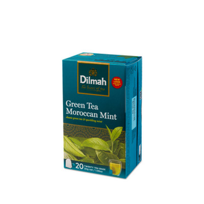 9312631142457 Dilmah Green Tea Moroccan Mint 20x1,5 g Dilmah Ceylon Tea Company 