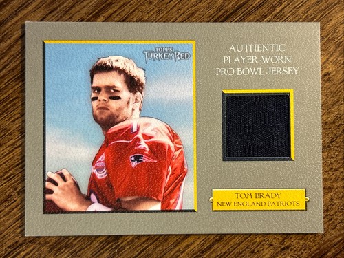 2006 Topps Turkey Red - Relics Tom Brady #TRR-TBR (MEM)