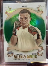 PETR YAN 🏆LIMITED #/99!!! TOPPS ✨ROOKIE✨(ALLEN &amp; GINTER) GREEN REFRACTOR!!!!