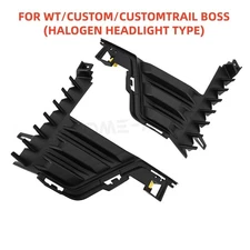 Driver & Passenger Side Bumper End Cap Air Duct For 2022-24 Chevy Silverado 1500