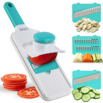 Handheld Mandoline Slicer for Kitchen   Stainless Steel Vegetable Slicer with...