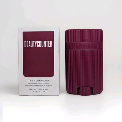 2 Pack Aluminum Free Deodorant Beauty Counter The Clean Deo Sequoia Crisp FullSz