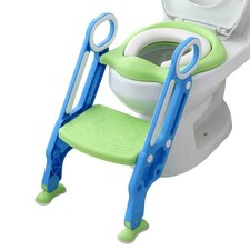 Potty Training Toilet Seat with Step Stool Ladder for Boys and Girls Baby Tod...