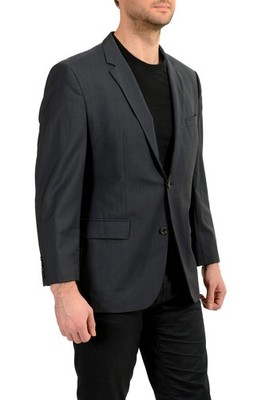Hugo Boss Men's ''The Grand/Central2WE'' Striped 100% Wool Blazer US 42S IT 52S