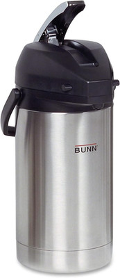 BUNN 32130 Lever-Action Airpot, 3.0-Liter Capacity, Stainless Steel