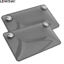 Motorcycle Tag Protector License Plate Cover 2PCS For 4x7 inch Motorbike License