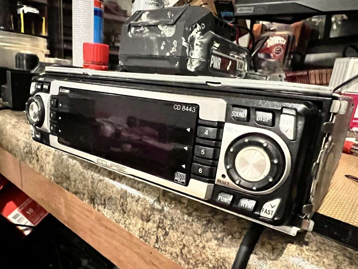 Fujitsu Ten Eclipse CD8443 Head Unit Radio | eBay