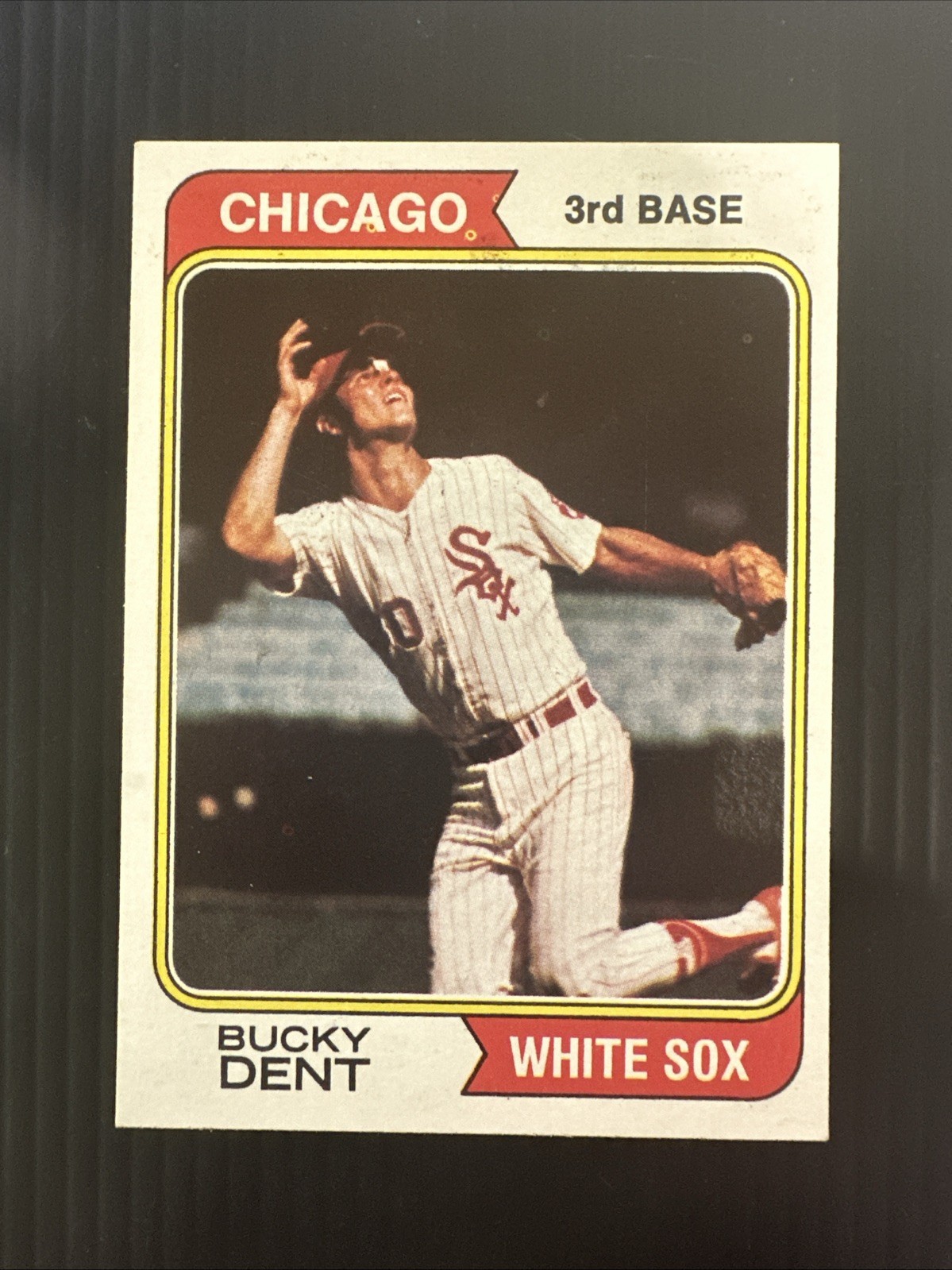1974 TOPPS #582 BUCKY DENT ROOKIE RC WHITE SOX NM-MT *Hot Corner Vintage*