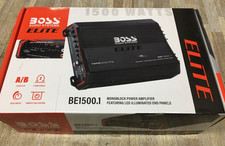BOSS Elite MODEL 1500W High Output Monoblock ...