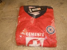 New Cemento Soccer Jersey Shorts SocksRed/Blue Cruz Azul Mexico Youth Sz.26(O76