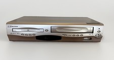 Emerson DVD VCR Combo VHS Player EWD2203 Tested Working Silver No Remote