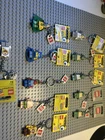 LEGO SpongeBob SquarePants Keychains Retired Set Of 11